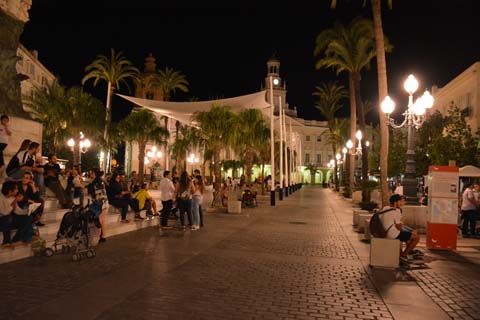 Cádiz, wo sich Mittelmeer und Atlantik treffen