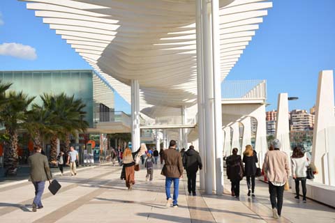 Muelle Uno in Málaga