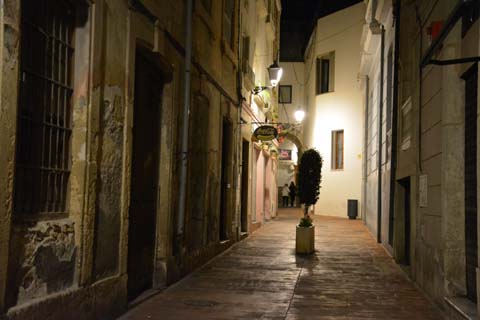 Nächtlicher Spaziergang in Andalusien